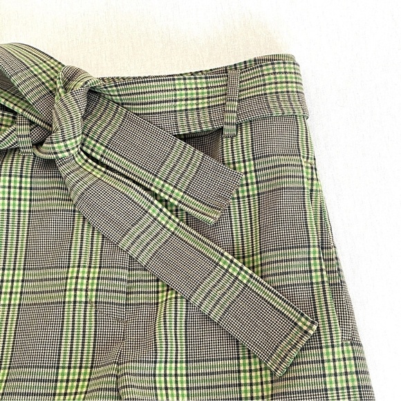 ARITZIA Wilfred Tie Front Plaid Pants - Picture 5 of 10